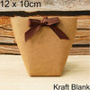 5pcs Upscale Black White Bronzing "Merci" Candy Bag French Thank You Wedding Favors Gift Box Package Birthday Party Favor Bags