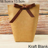 5pcs Upscale Black White Bronzing "Merci" Candy Bag French Thank You Wedding Favors Gift Box Package Birthday Party Favor Bags