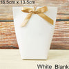 5pcs Upscale Black White Bronzing "Merci" Candy Bag French Thank You Wedding Favors Gift Box Package Birthday Party Favor Bags